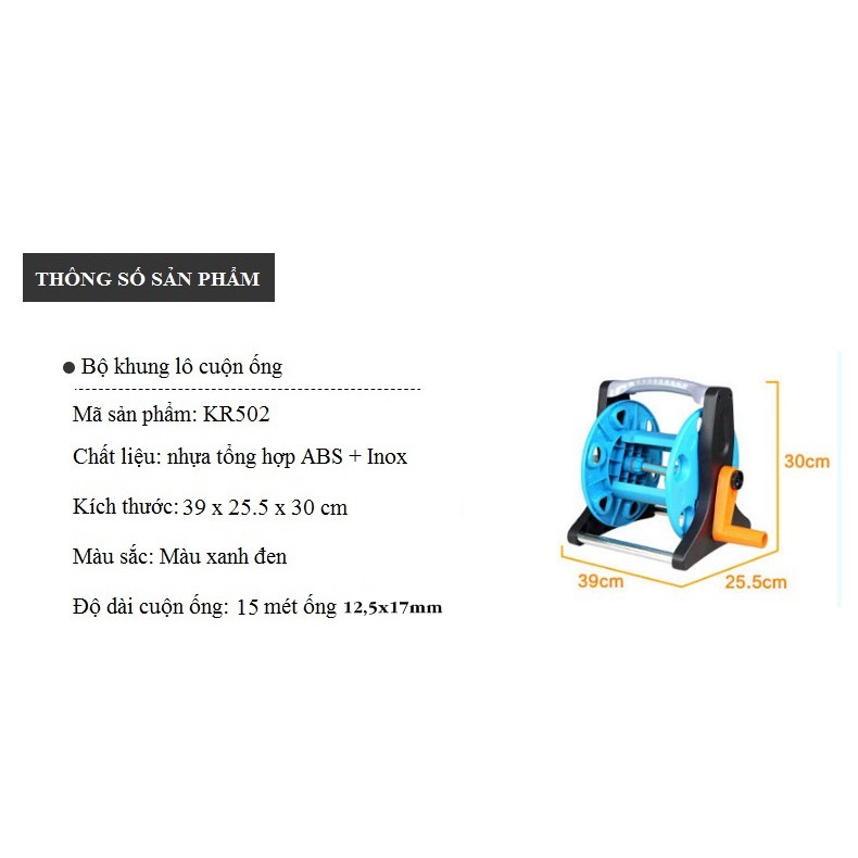 Khung Rulo Cuộn Ống Nước LionKing KR502