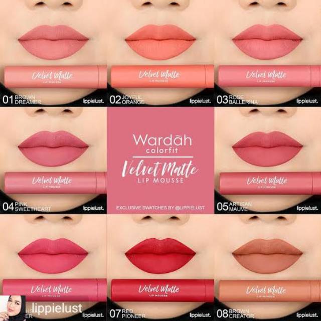 (hàng Mới Về) Son Lì Wardah Colorfit 4gr Chất Lượng Cao | BigBuy360 - bigbuy360.vn
