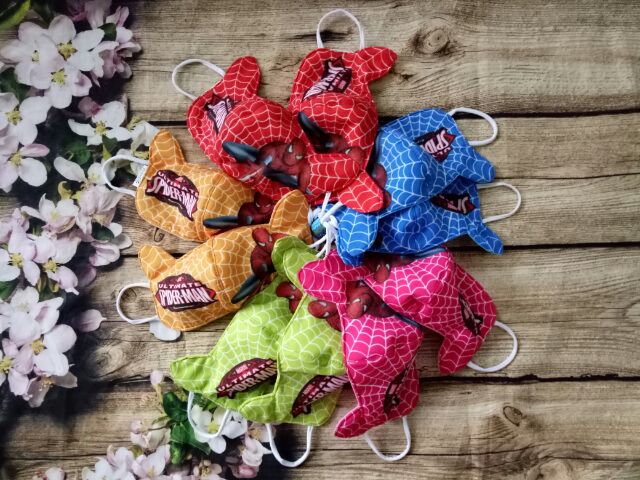 Khẩu trang siêu nhân nhện cho bé 2 đến 10 tuổi | BigBuy360 - bigbuy360.vn