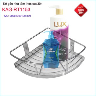 KỆ GÓC NHÀ TẮM INOX KAG-RT1153