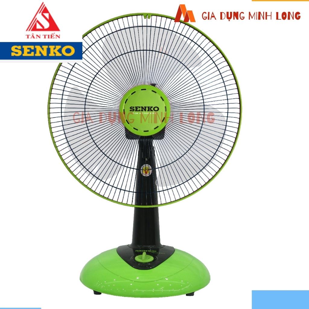 Quạt bàn Senko lớn núm xoay 3 cánh B1612, bảo hành 24 tháng, ship hỏa tốc TPHCM