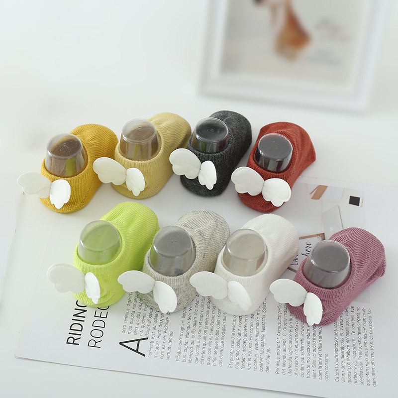 Vớ Cotton Mềm Cổ Ngắn Chống Trượt Mùa Hè Cho Bé Trai Và Bé Gái Sơ Sinh