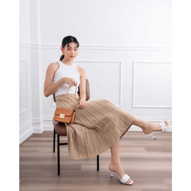 Túi Đeo Chéo Nữ Thời Trang Yuumy YN109 Nhiều Màu - Không Thấm Nước - Không Bong Tróc