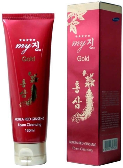 Sữa rửa mặt SÂM ĐỎ / HỒNG SÂM hàn quốc ngăn ngừa mụn