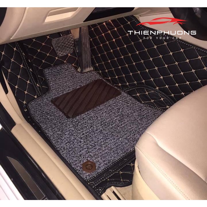 Thảm lót sàn ô tô 6d cao cấp cho Mitsubishi Pajero Sport không mùi, chống thấm nước