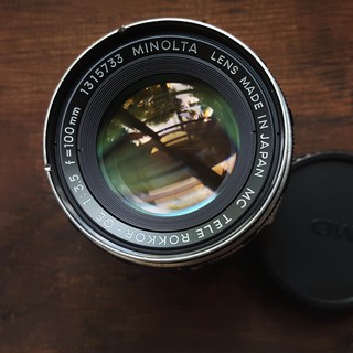 Ống kính MF - Minolta MC Tele Rokkor-QE 100m f3.5 ngàm Minolta MD ( SR )