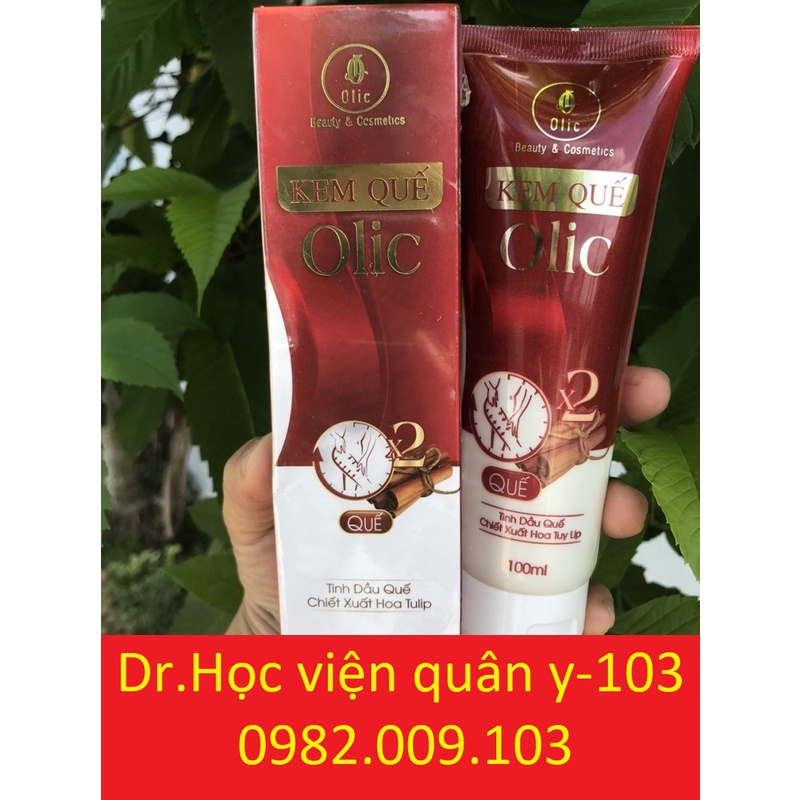 Gel tan mỡ Olic (gel kem quế olic)