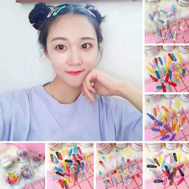Hủ Kẹp Tóc Giọt Nước 30 Cây