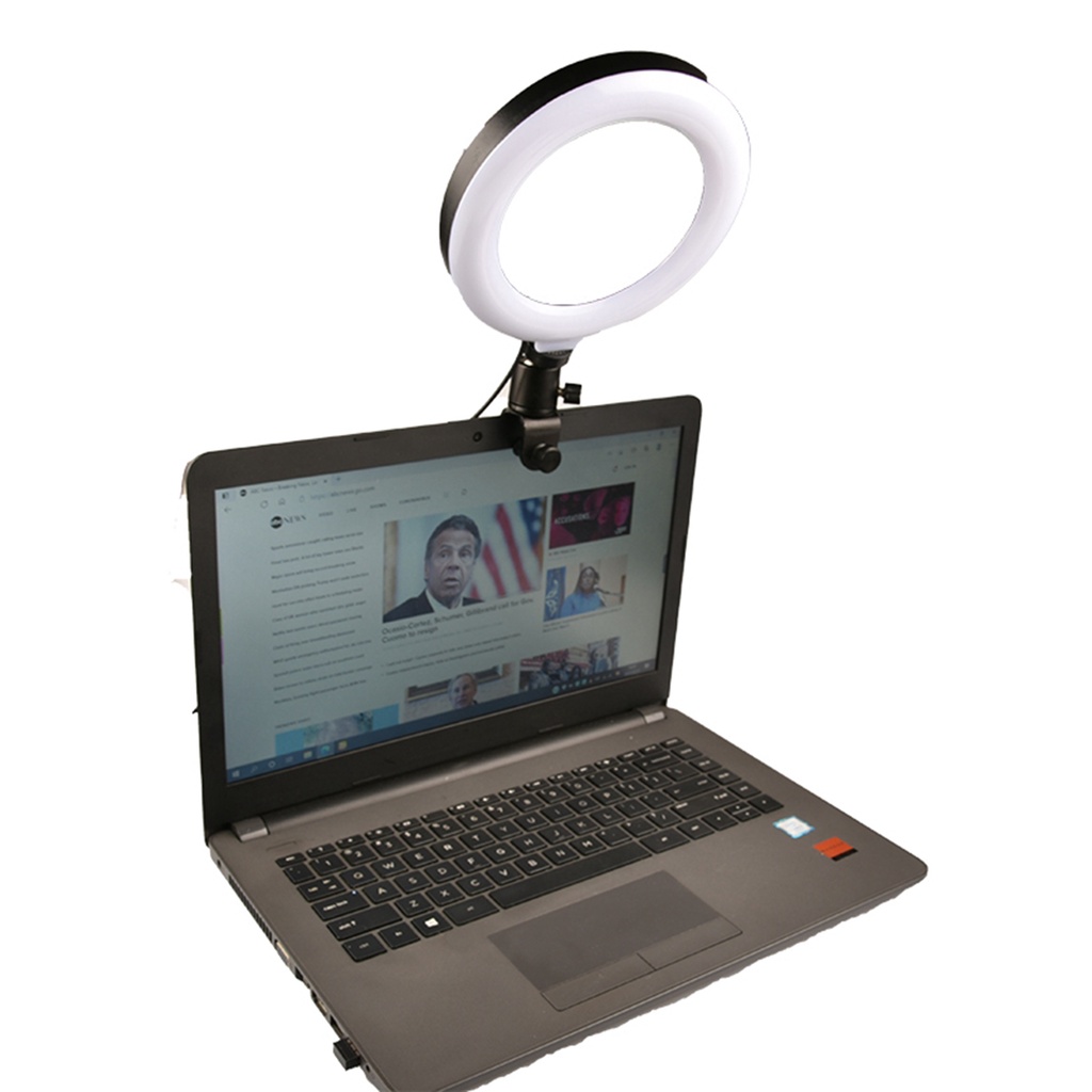 Đèn 6 &quot;Hỗ Trợ Quay Video / Phát Trực Tiếp Cho Laptop / Máy Tính