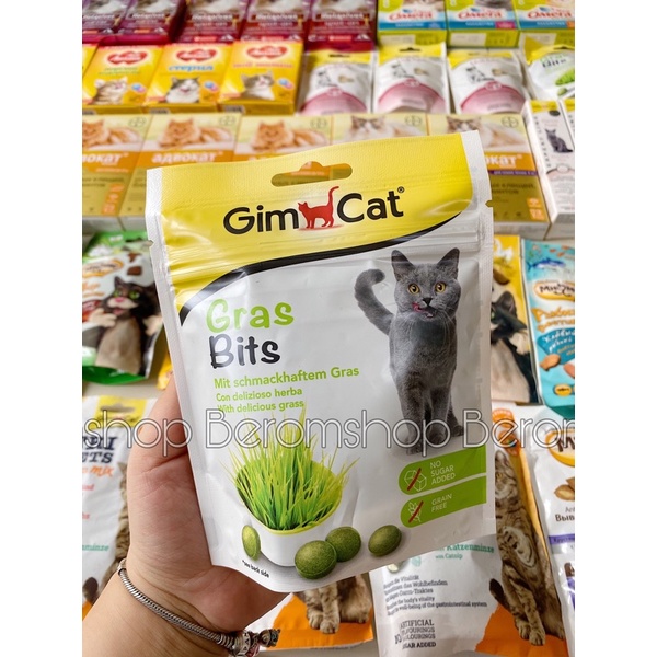 (LẺ) VIÊN CỎ GRASBITS GIMCAT CHO MÈO CỰC RẺ