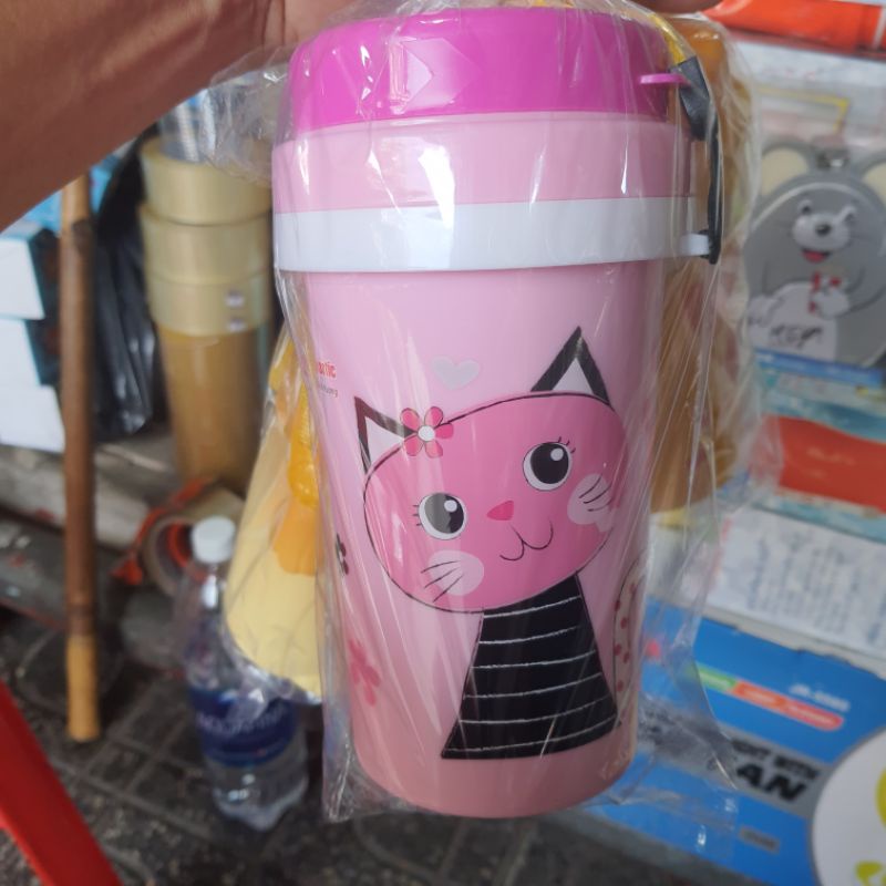 Bình giữ nhiệt có ống hút  siêu cute chất lượng cao giữ nhiệt 24h