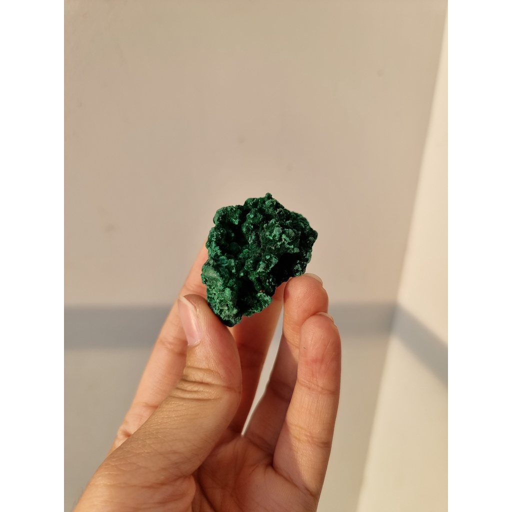 Đá thô thanh tẩy Malachite (Đá Khổng Tước) tự nhiên, đá thach anh dùng trong Tarot, Reiki, đá phong thủy