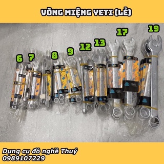 Cờ lê vòng miệng lẻ yeti 6-24mm