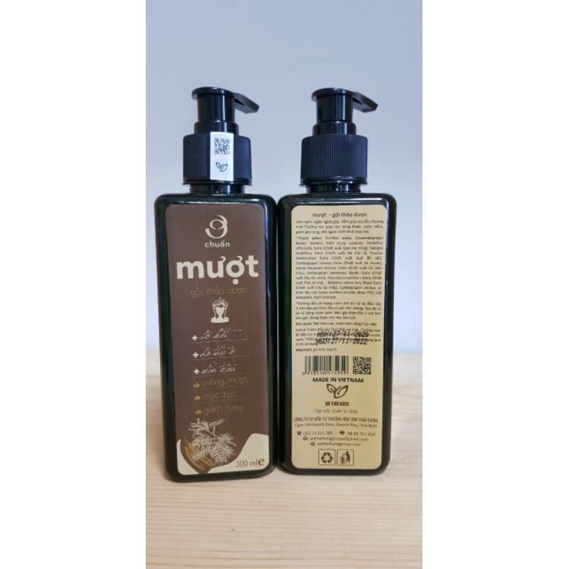 [Chính hãng] Dầu gội đầu Mượt hà thủ ô(50%), bồ kết, mần trầu,chanh sả..của tập đoàn An Thái Hưng | BigBuy360 - bigbuy360.vn