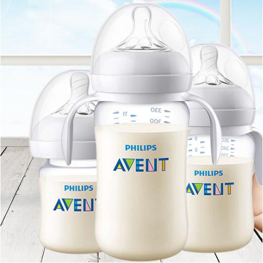 Bình Sữa Philips Avent Bằng Nhựa Trong Suốt Bền Bỉ Cho Bé