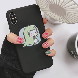 ⚡ ỐP IPHONE ⚡ KHỦNG LONG XANH CHIBI HÀN QUỐC ⚡