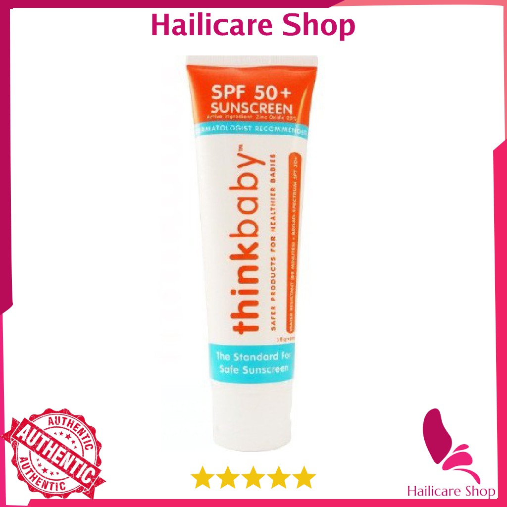 [Nhập Mỹ] Kem Chống Nắng Thinkbaby Safe Sunscreen/ Thinksport Safe Sunsceen/ Thinksport Kids Safe Sunscreen SPF 50+