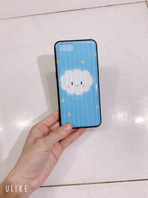 Ốp lưng oppo A1K đám mây trắng
