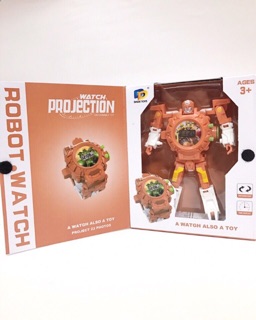 Đồng hồ điện tử trẻ em Robot 2in1