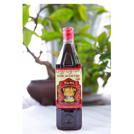 nước mắm thuần Chay Hoa Sen 1000ml