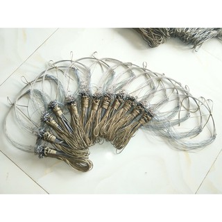 2 bộ giò gà ( giò đón ) bẫy gà rừng tổng 40 chân , cáp inox se 4 không rỉ hàng chất lượng