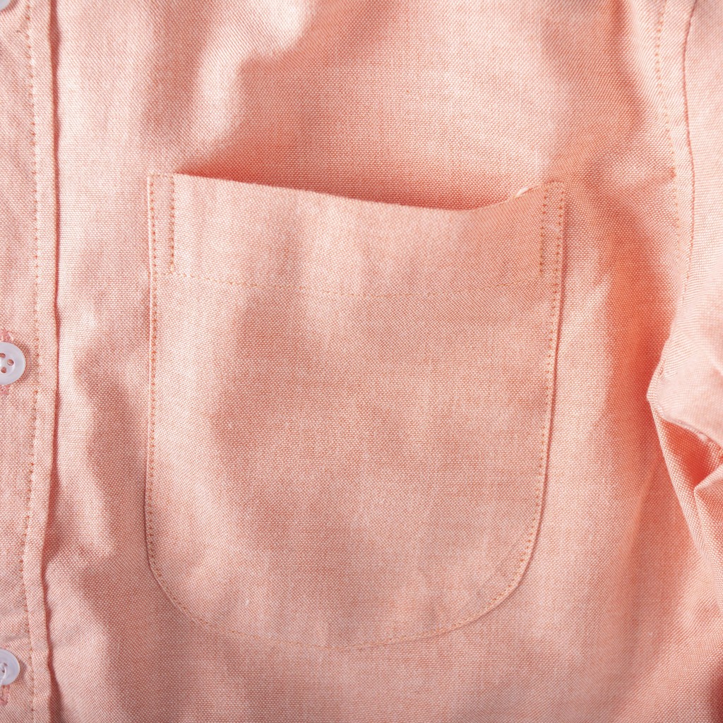 Áo sơ mi nam tay dài vải oxford có túi cực xịn 4Lucky -18024, form đẹp, sang trọng | BigBuy360 - bigbuy360.vn