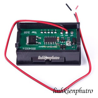Đồng hồ đo áp DC 5.0-120V - Green