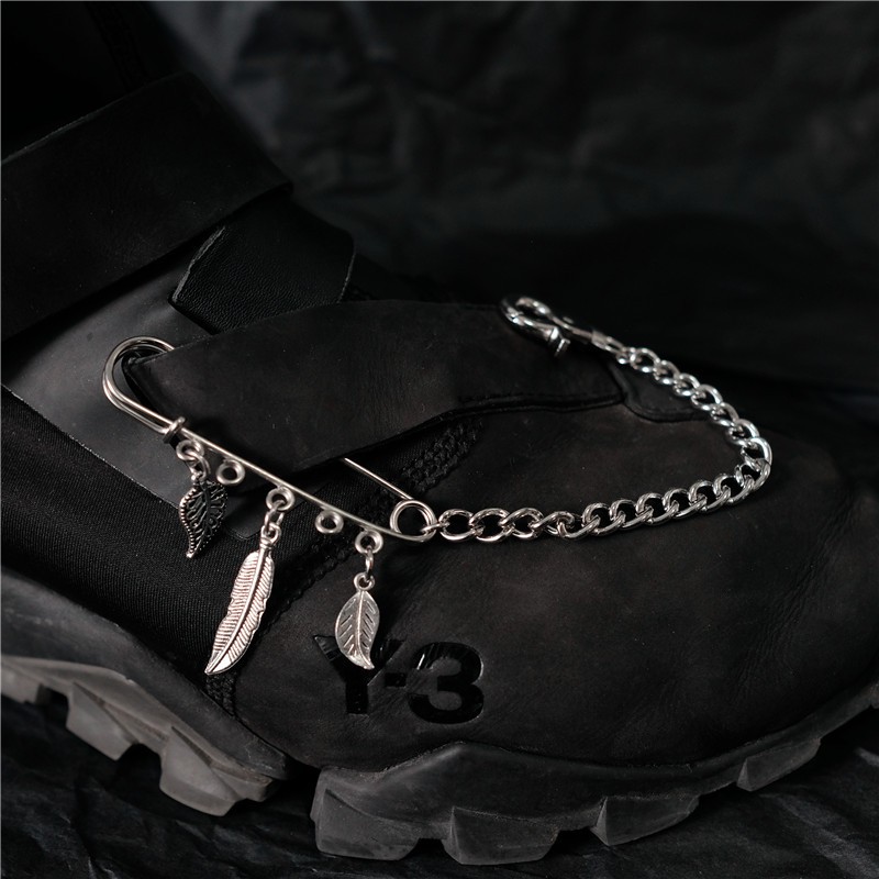 Xích Giày Chain Sneaker - Chain Trang Trí Giày Hình Chiếc Lá