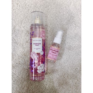 Xịt thơm toàn thân Champagne Toast - Bath & Body Works (36ml)