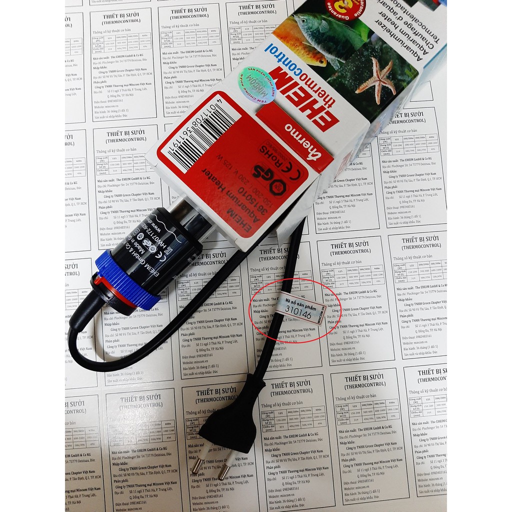 Thiết bị sưởi EHEIM Thermocontrol - e