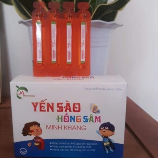 Yến sào hồng sâm Minh Khang