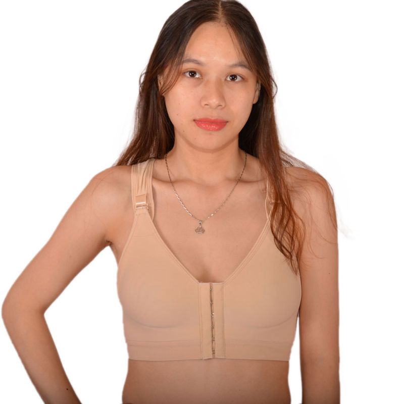 Áo Ngực Thể Thao Không Dây Bản Rộng Cài Khóa Trước Điều Chỉnh Được Hỗ Trợ Điều Chỉnh Tư Thế