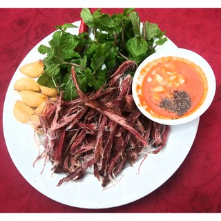 100G Thịt Lợn(Thịt Heo) Gác Bếp Đặc Sản Tây Bắc,Thơm Ngon, Ngọt Thịt, Tặng Kèm Nước Chấm Chẳm Chéo