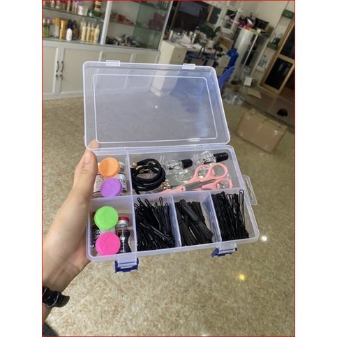Hộp Chia Gim ( lens , nhíp .. )