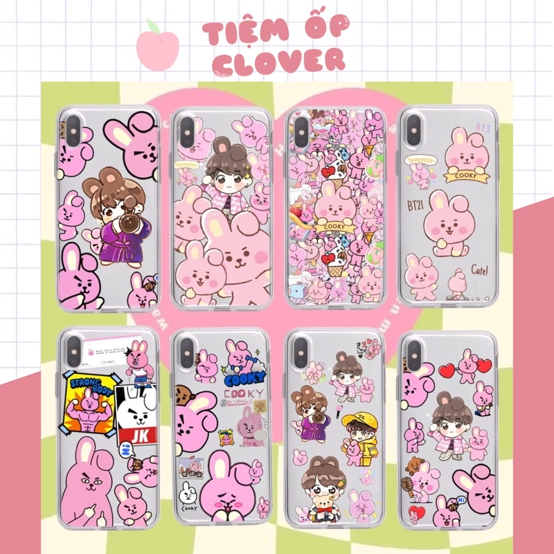[Full dòng] Ốp điện thoại Cooky BT21 ốp điện thoại BTS