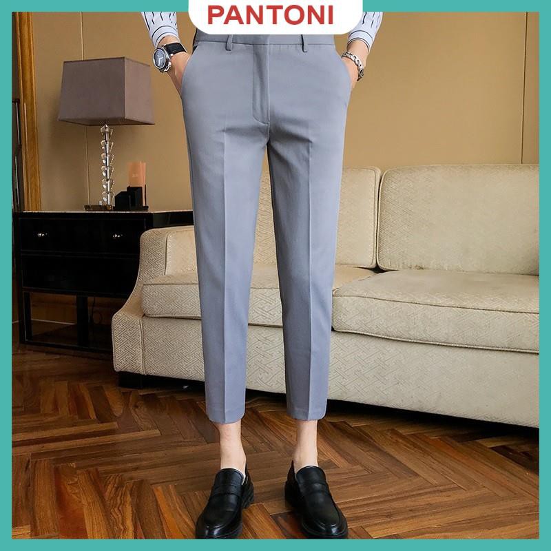 Quần tây âu nam cao cấp chất vải tuyết mưa , co giãn 4 chiều dáng ôm body chống nhăn ,chống xù tuyệt đối