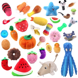 Set 12 đồ chơi nhai gặm mềm mại cho thú cưng