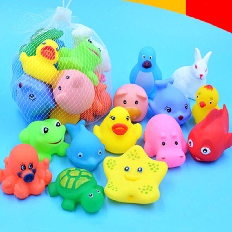 Đồ Chơi Chip Chip Thả Bồn Tắm Phát Tiếng Kêu Vui Nhộn Cho Bé