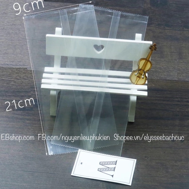 TÚI ĐỰNG KẸO QUE, ĐỰNG KEM, ĐỰNG CAKEPOP TRONG NHIỀU CỠ VÀ DÂY BUỘC