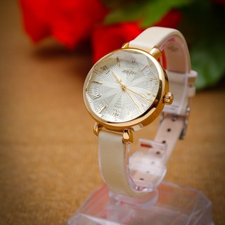 ĐỒNG HỒ NỮ JULIUS JA886 DÂY DA (NÂU)