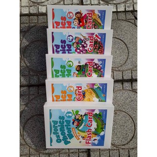 Combo Flashcard Oxford Phonics World 1-5 (size a6 - in 2 mặt)