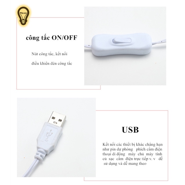 【TẶNG MÓC TREO 】Đèn led neon nhiều mẫu đôi cánh thiên thần quà tặng dịp lễ trang trí DECOR phòng ngủ USB MOXI.