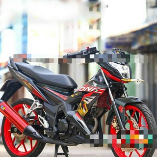 Tem rời sonic đen - decal ruby