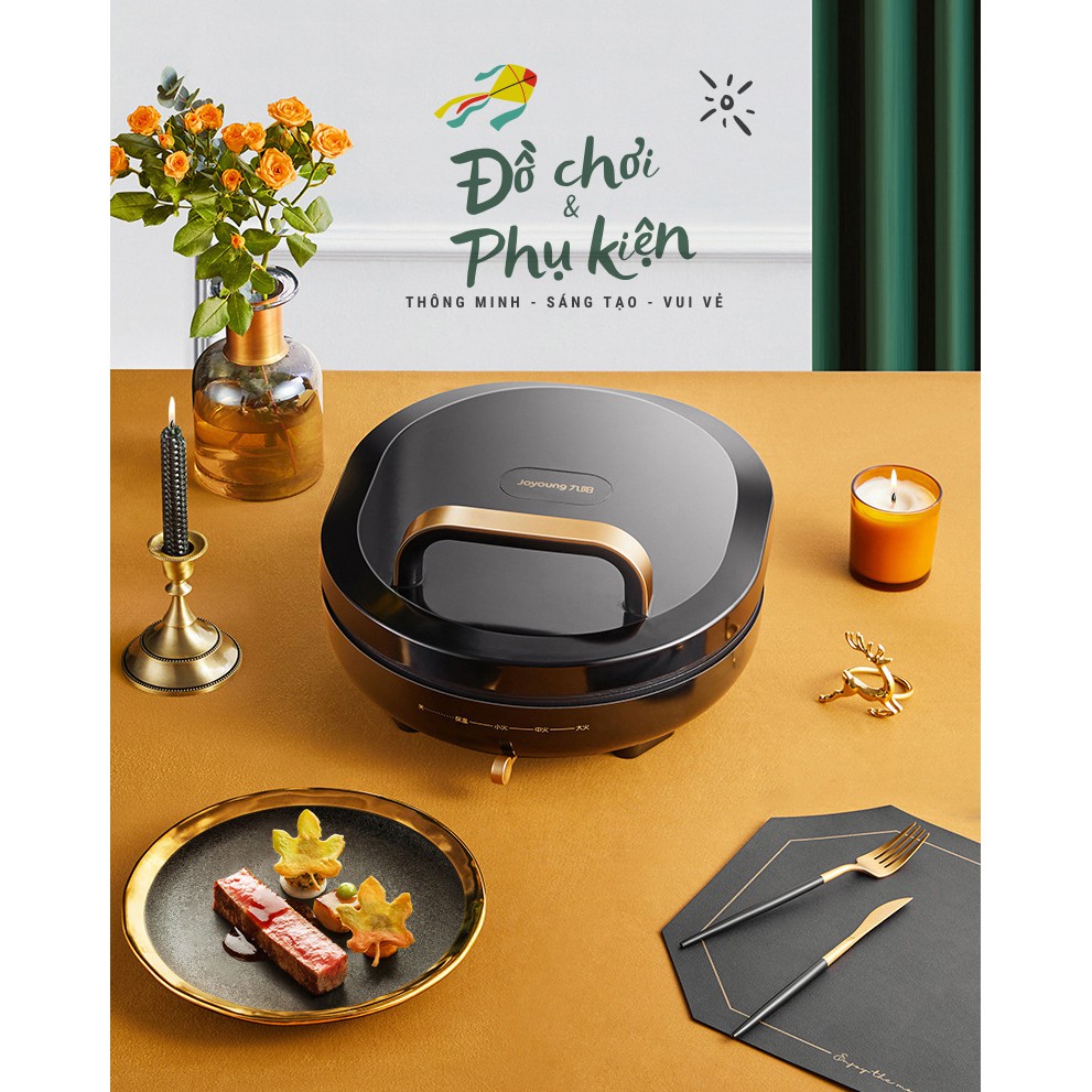 Chảo nướng điện 2 mặt đa năng - Bề mặt chống dính - Chiên - Nướng BBQ - Làm bánh pancake - Bảo hành 1 năm