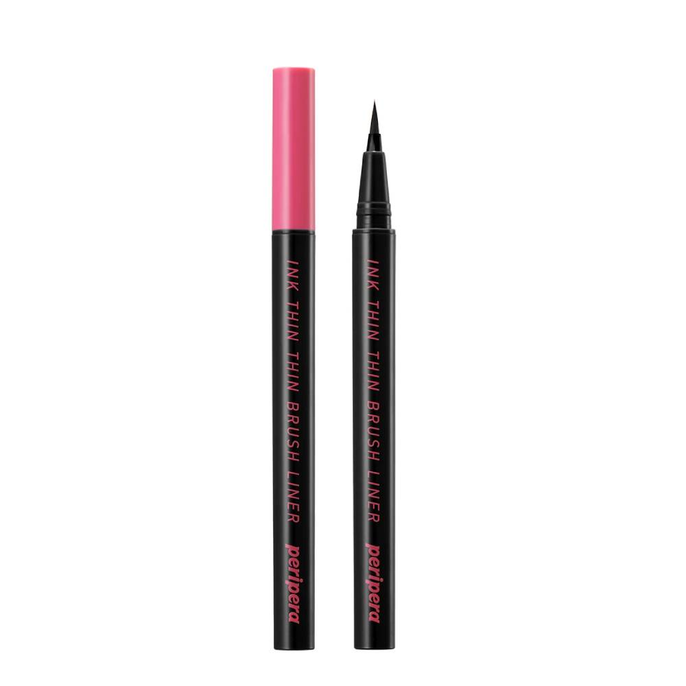 Chì Kẻ Viền Mắt Peripera Ink Thin Thin Brush Liner Màu 02 Brown 0.5G
