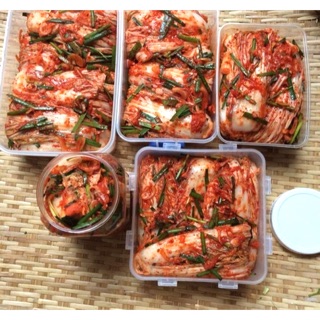 Kim chi Hàn Quốc từ rau củ Đà Lạt gia vị HQ lên men tự nhiên 100%