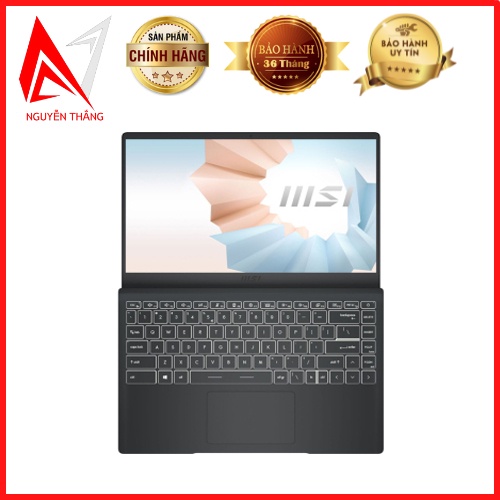 Laptop MSI Modern 14 B11MOU i7 1195G7/8GB/512GB/Túi/Win10 new chính hãng