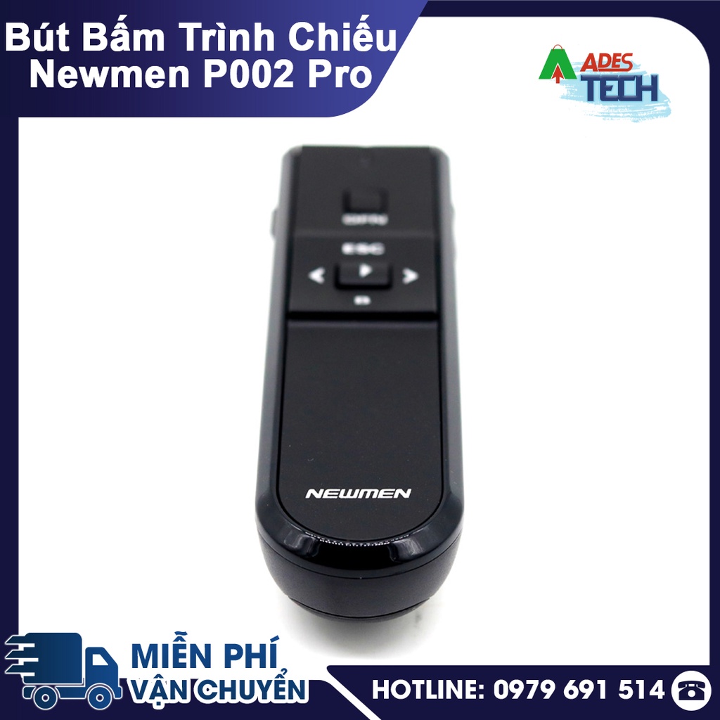 Bút Trình Chiếu Newmen P002 Pro | Công Nghệ 2.4Ghz, Tiết Kiệm Pin