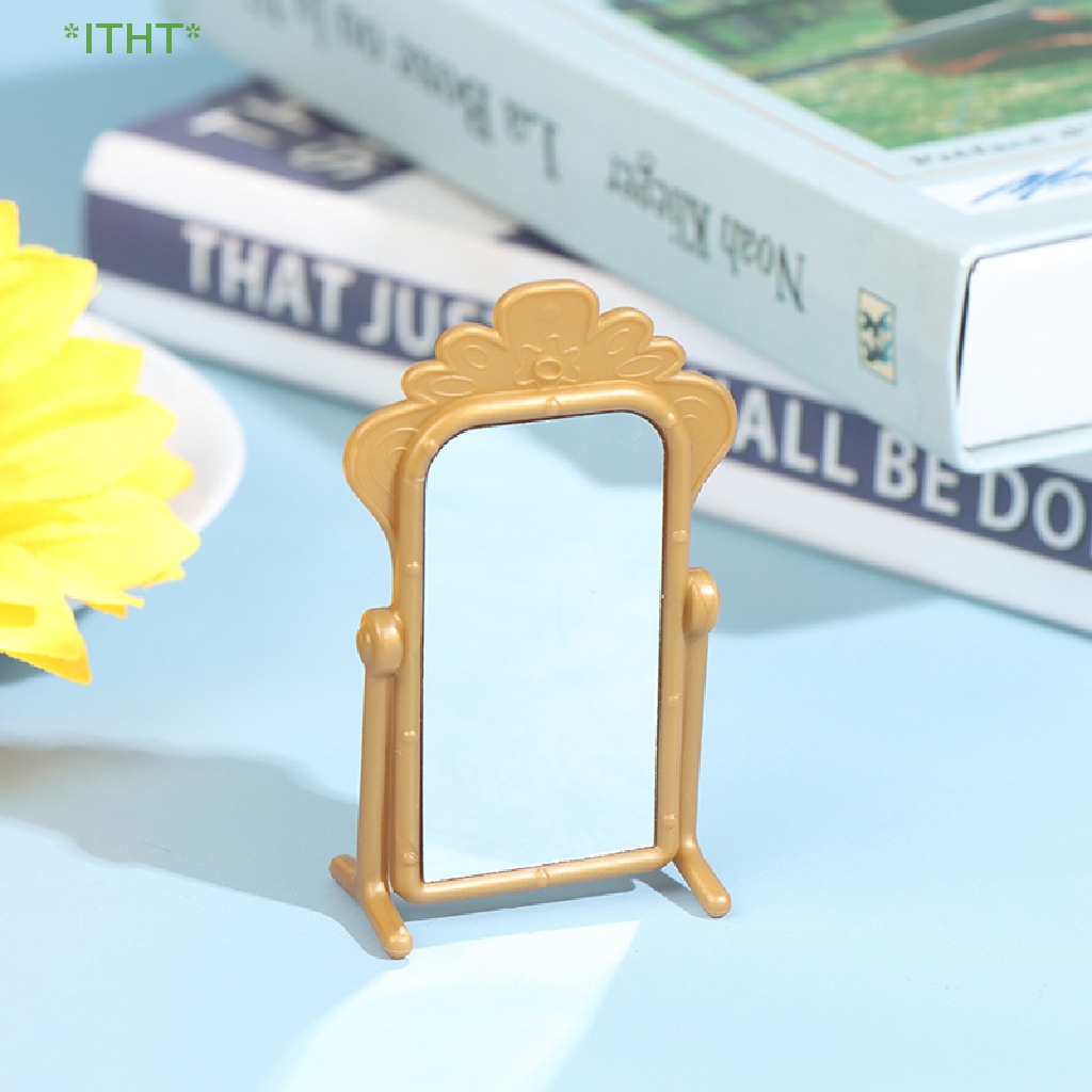 Gương Trang Điểm Mini Tỉ Lệ 1: 12 Dành Cho Nhà Búp Bê Mới