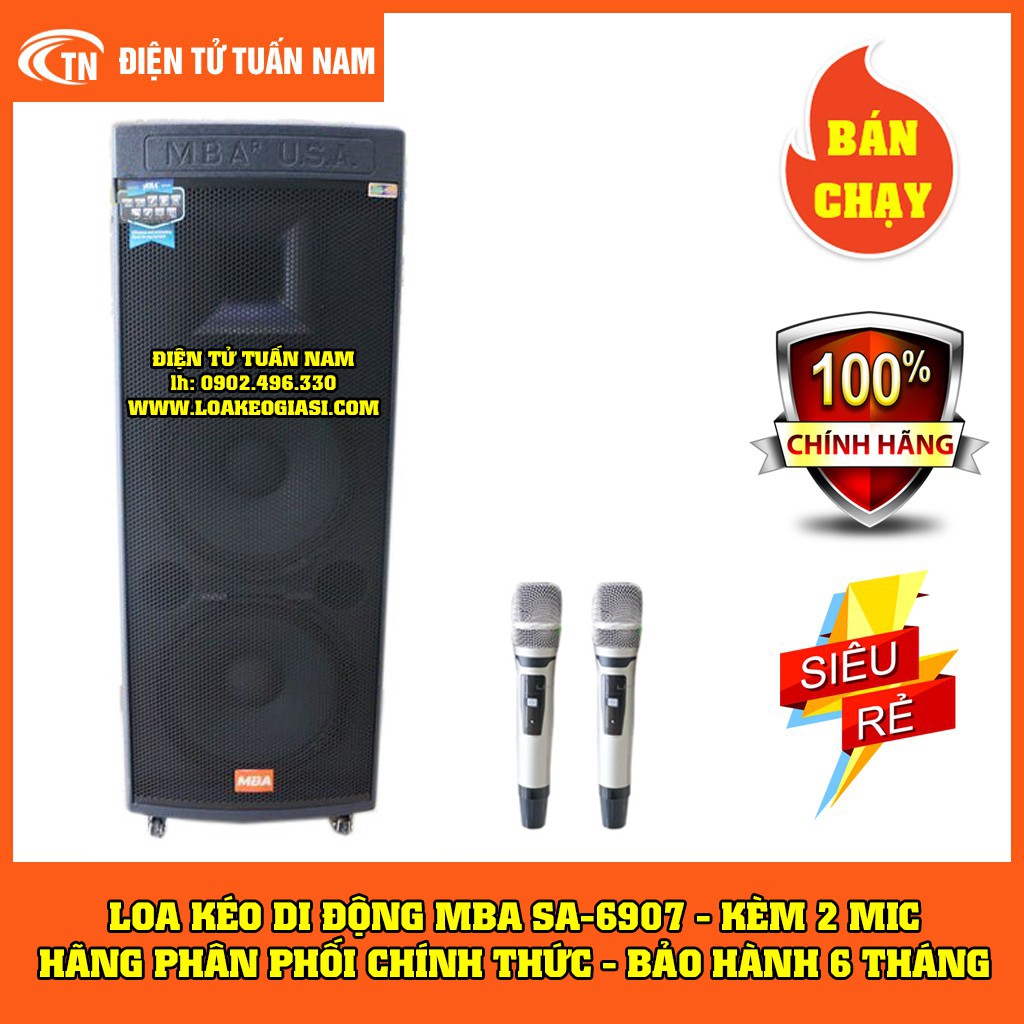 LOA KÉO DI ĐỘNG MBA SA-6907
